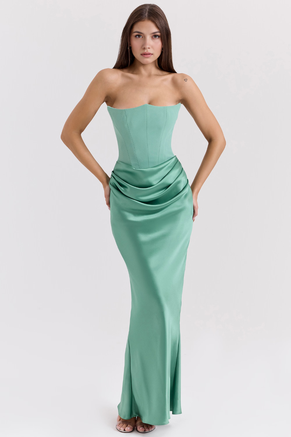 Langes, formendes Kleid Lily