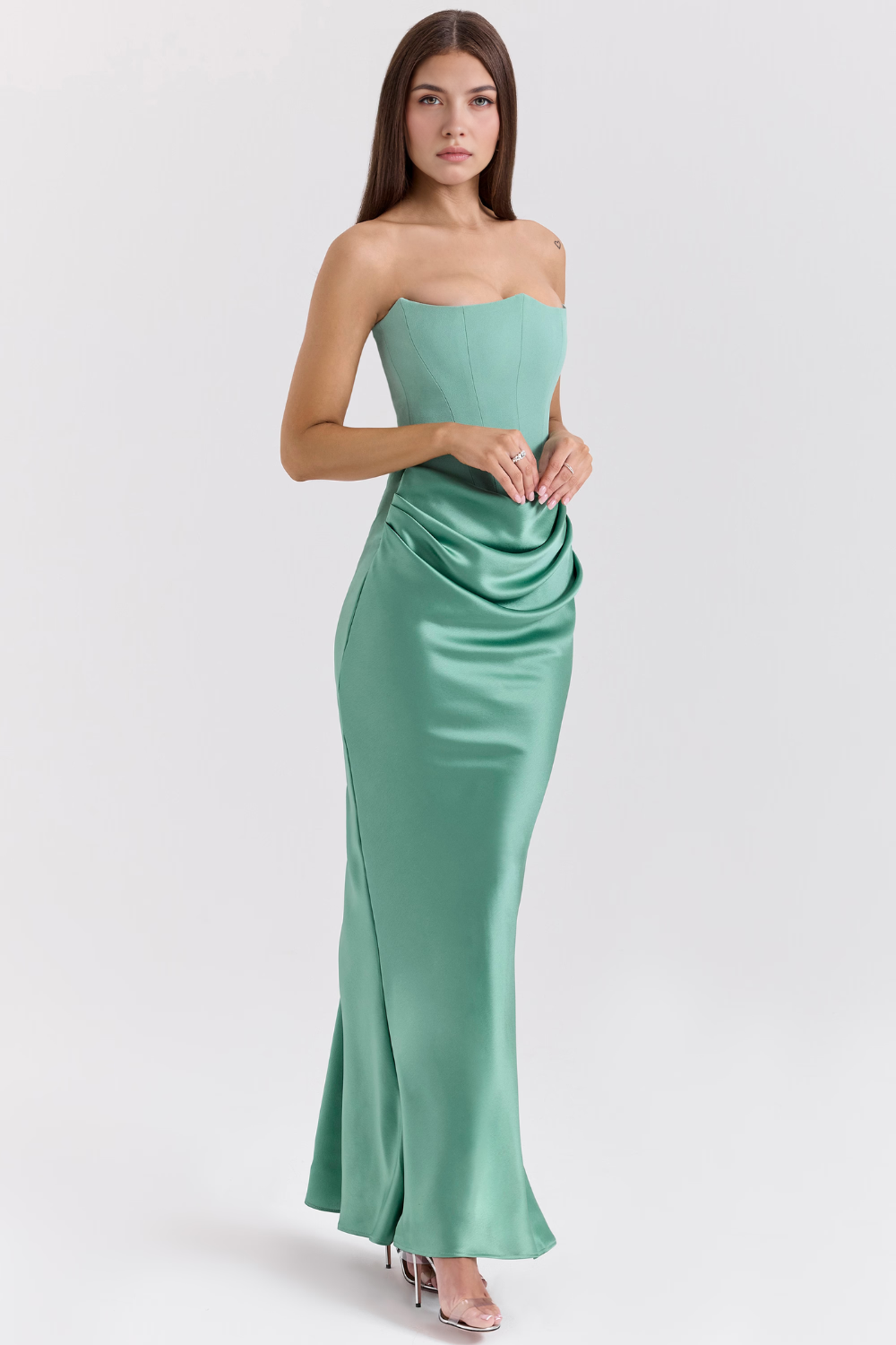 Langes, formendes Kleid Lily