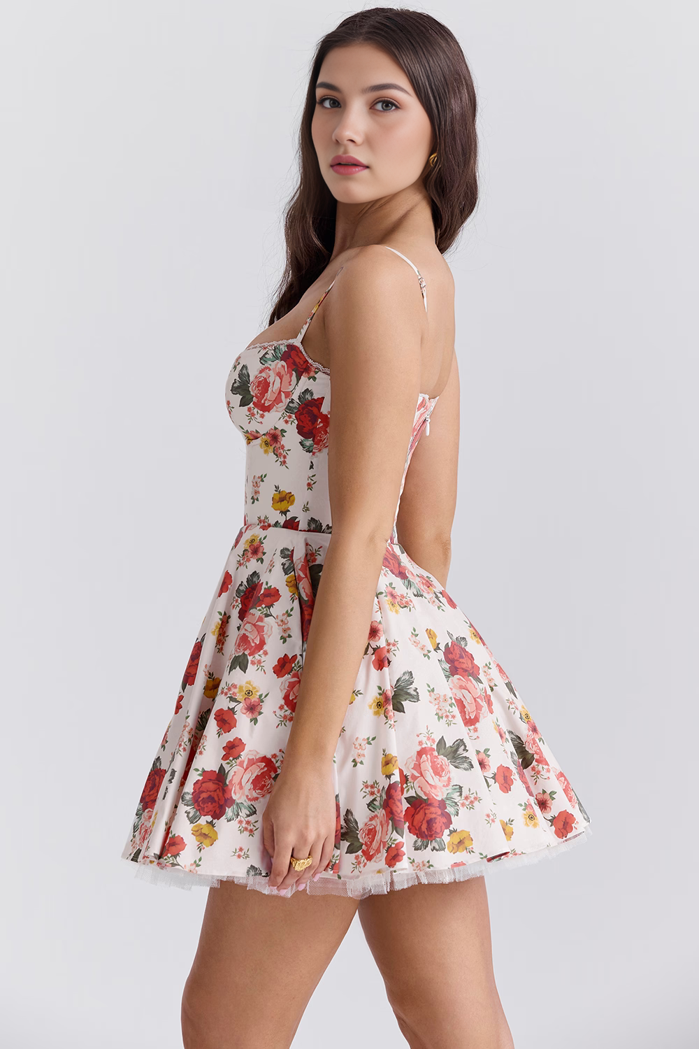 Cloe Short Dress - Double Layer