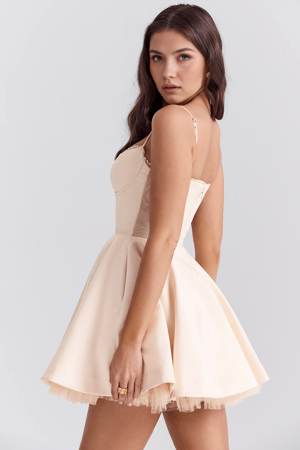 Cloe Short Dress - Double Layer