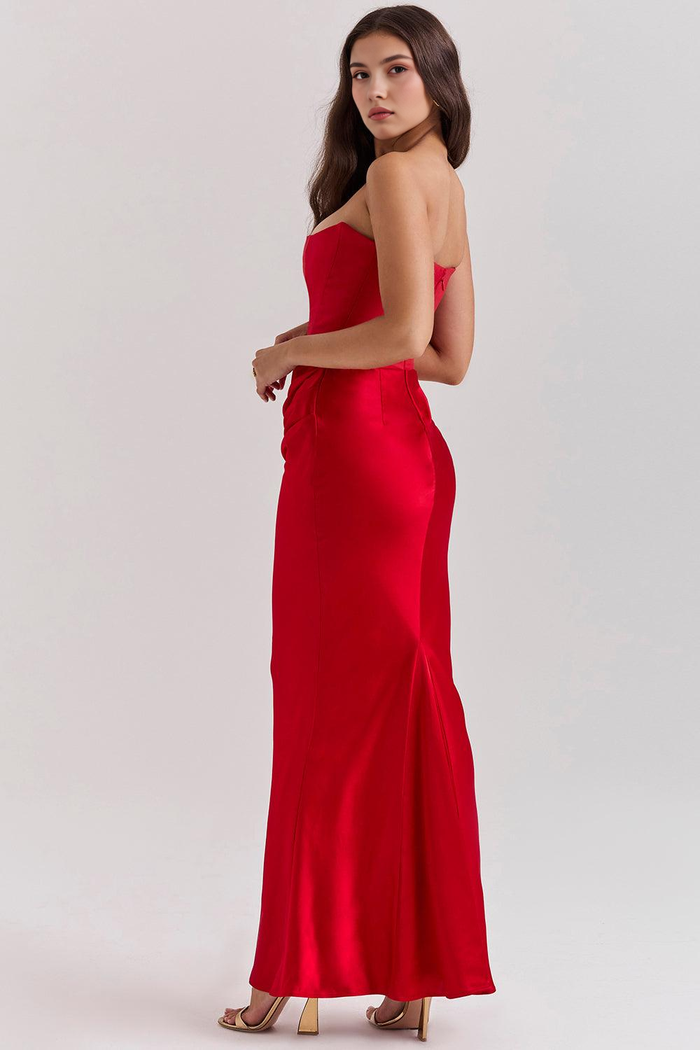 Langes, formendes Kleid Lily