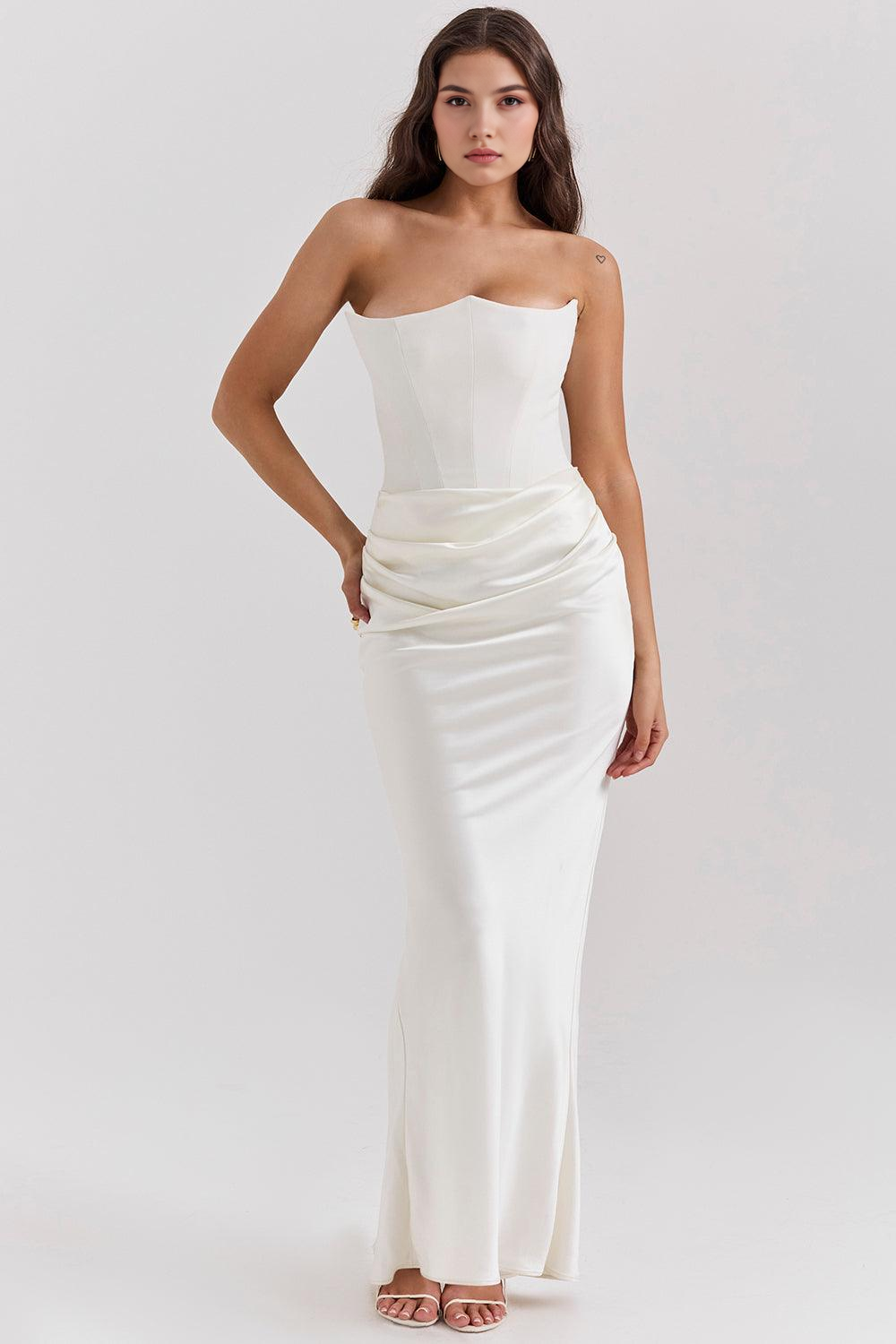 Langes, formendes Kleid Lily