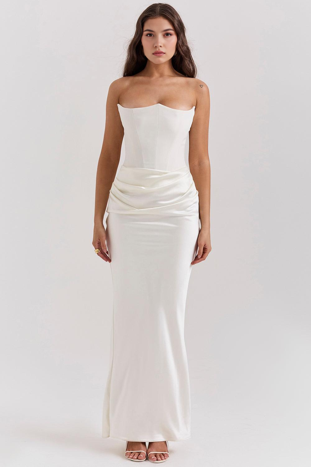 Langes, formendes Kleid Lily