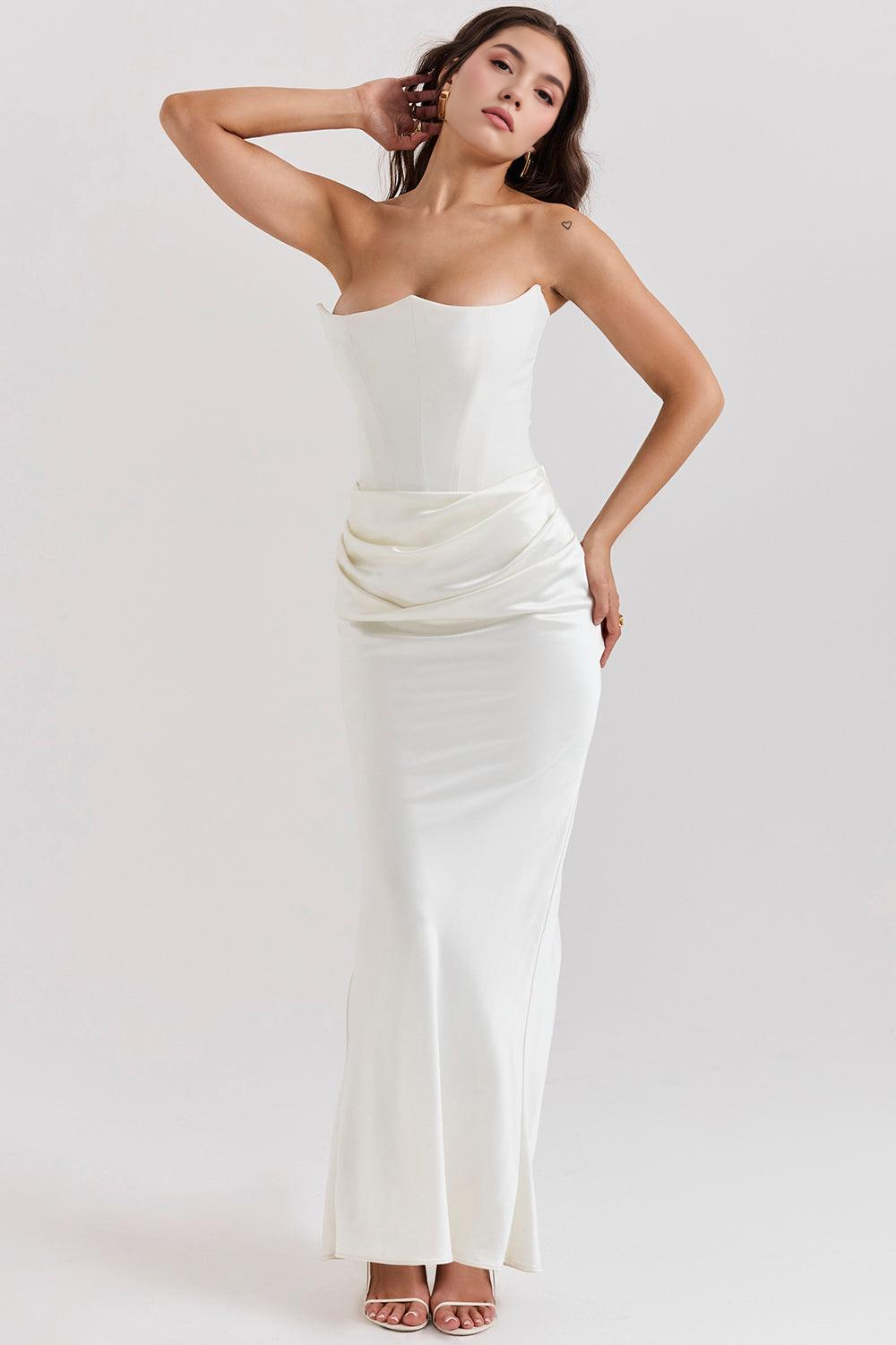 Langes, formendes Kleid Lily