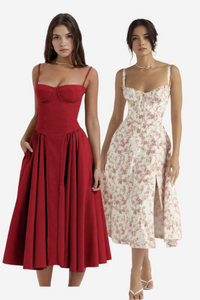 Red + Floral