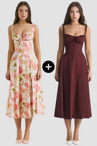 Floral + Burgundy