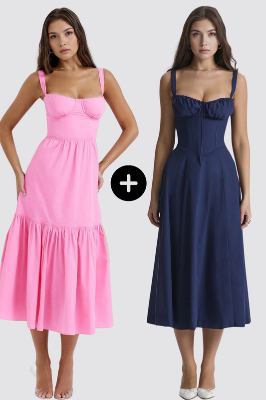 Camille and Mavie Bustier Dress - Buy 1 Get 2