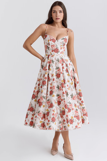 Cloe Midi Dress - Double Layer