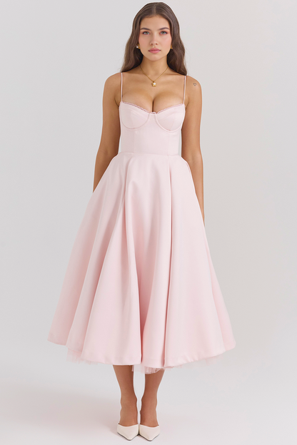 Cloe Midi Dress - Double Layer