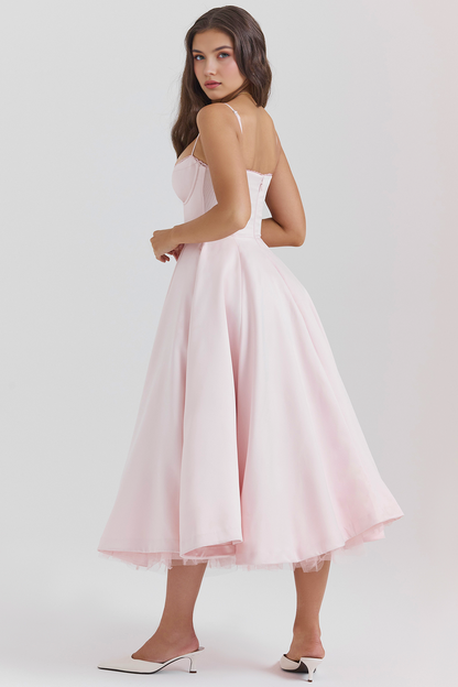 Cloe Midi Dress - Double Layer