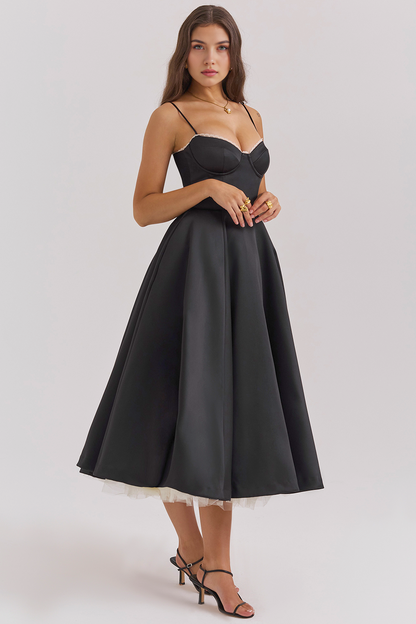 Cloe Midi Dress - Double Layer