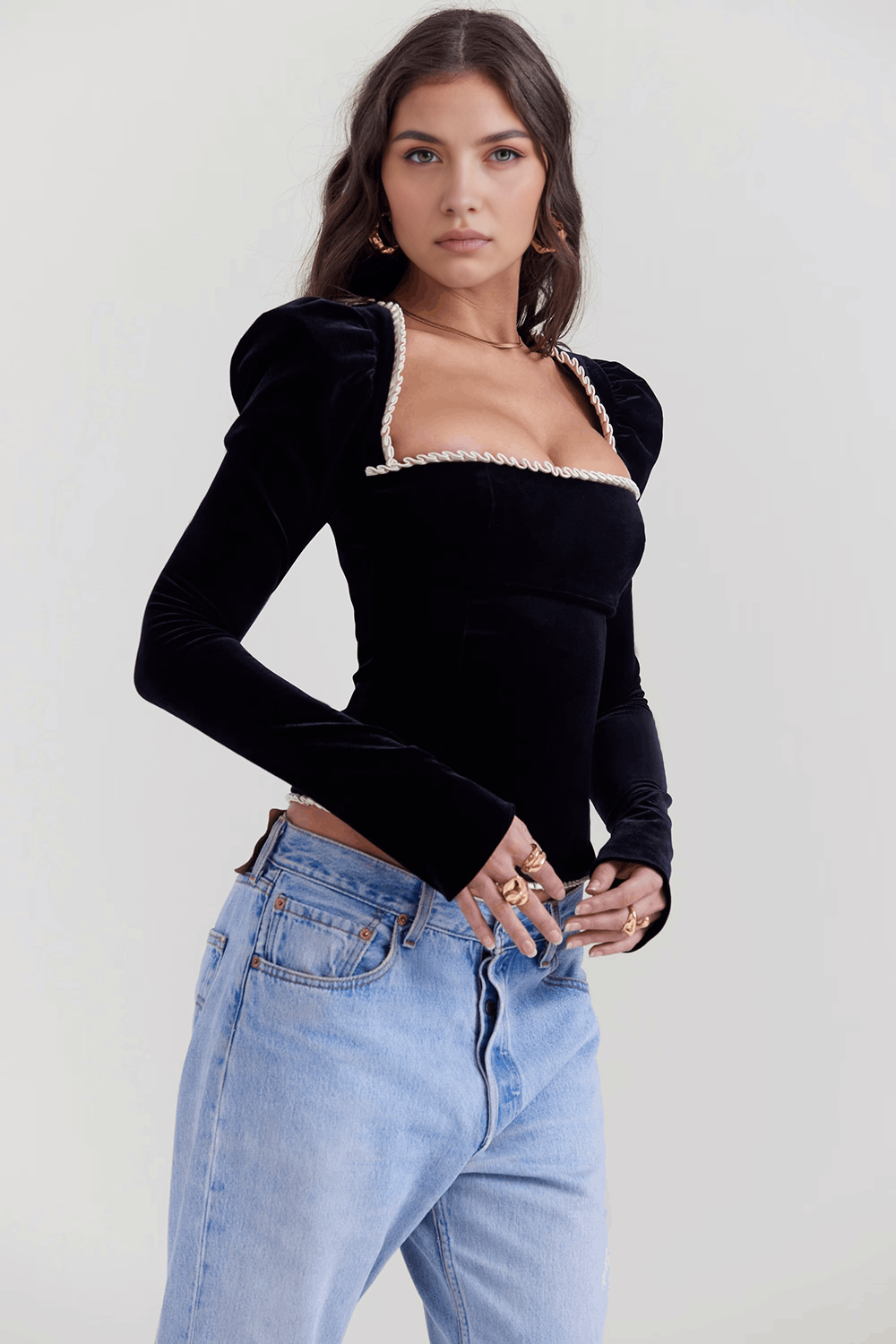 Arielle Long Sleeve Corset