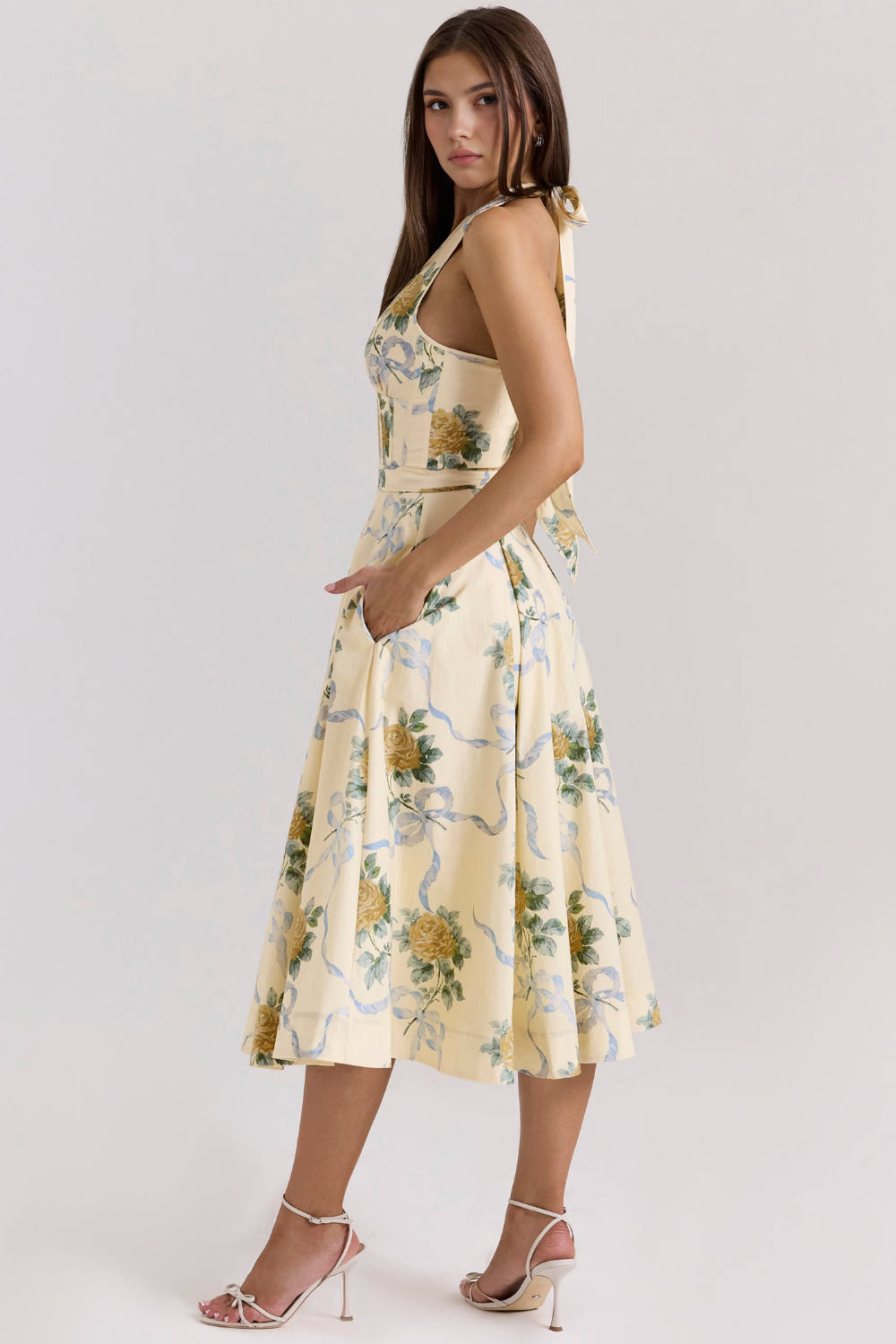 White Midi Dress