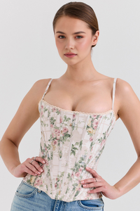 Floral Beige
