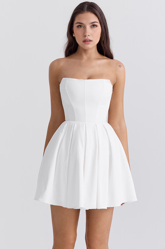 Short Sky Blue Dress