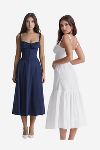 Blue + White