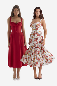 Red + Floral
